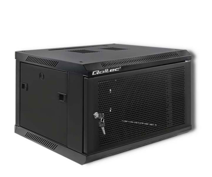 Szafa RACK QOLTEC Szafa RACK 19 cali | 6U | 600 x 600 x 370 | Perforowane drzwi 54489